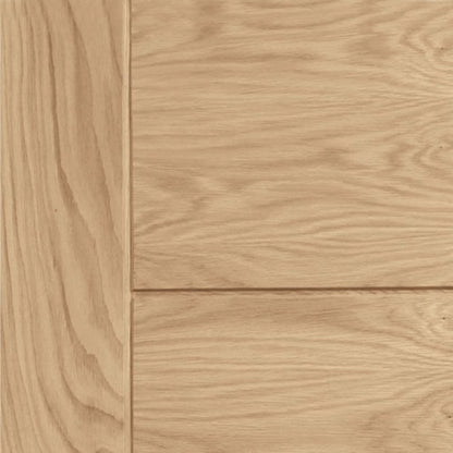 Oak Internal Fully Finished Pedrena 7 Panel FD30 Fire Door (93639)