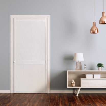 White Internal Painted Full-Shaker Wardrobe Cupboard Door (106423)