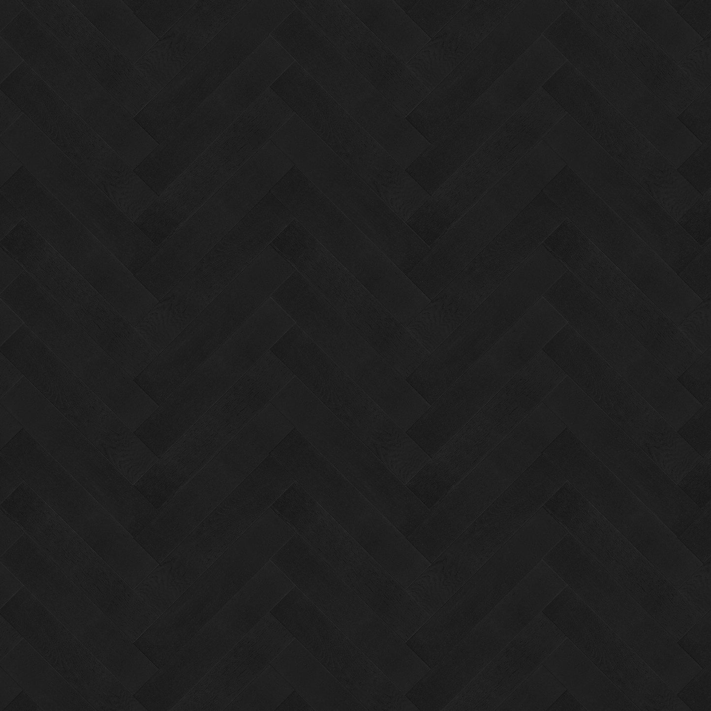 Midnight Black Oak - Herringbone Parquet 14mm Matt UV lacquer Engineered Real Wood Flooring (89995)
