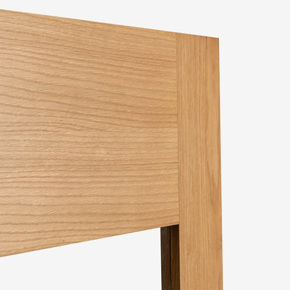 Oak Internal Fully Finished Edison 7 Panel 3 Light Clear Glass Door (108073)
