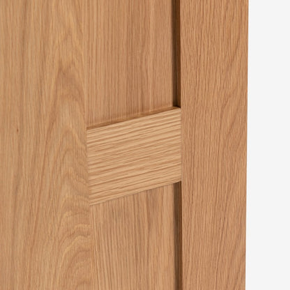 Oak Internal Fully Finished Stamford 5 Panel FD30 Fire Door (108076)