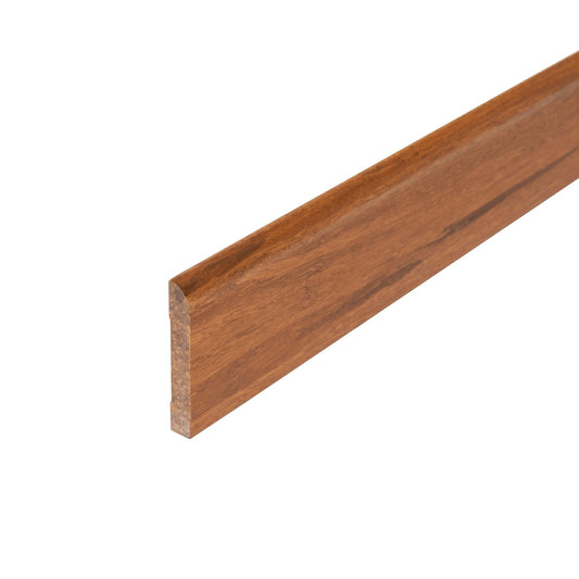 Carbonised Strand Woven Bamboo - 1.85m Lacquered Skirting Board (108141)