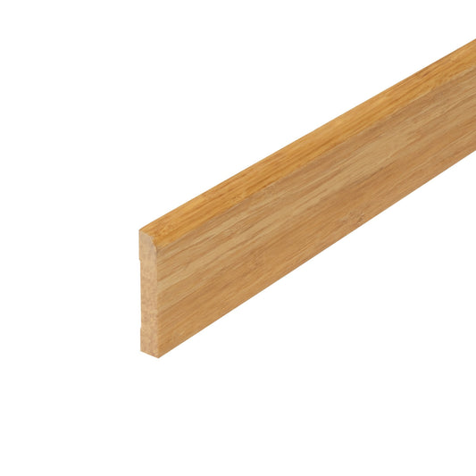 Natrual Strand Woven Bamboo - 2.4m Lacquered Skirting Board (108142)