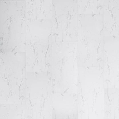 Carrara Marble - Lustre SPC 6mm Matt Rigid Core Vinyl Flooring (108420)