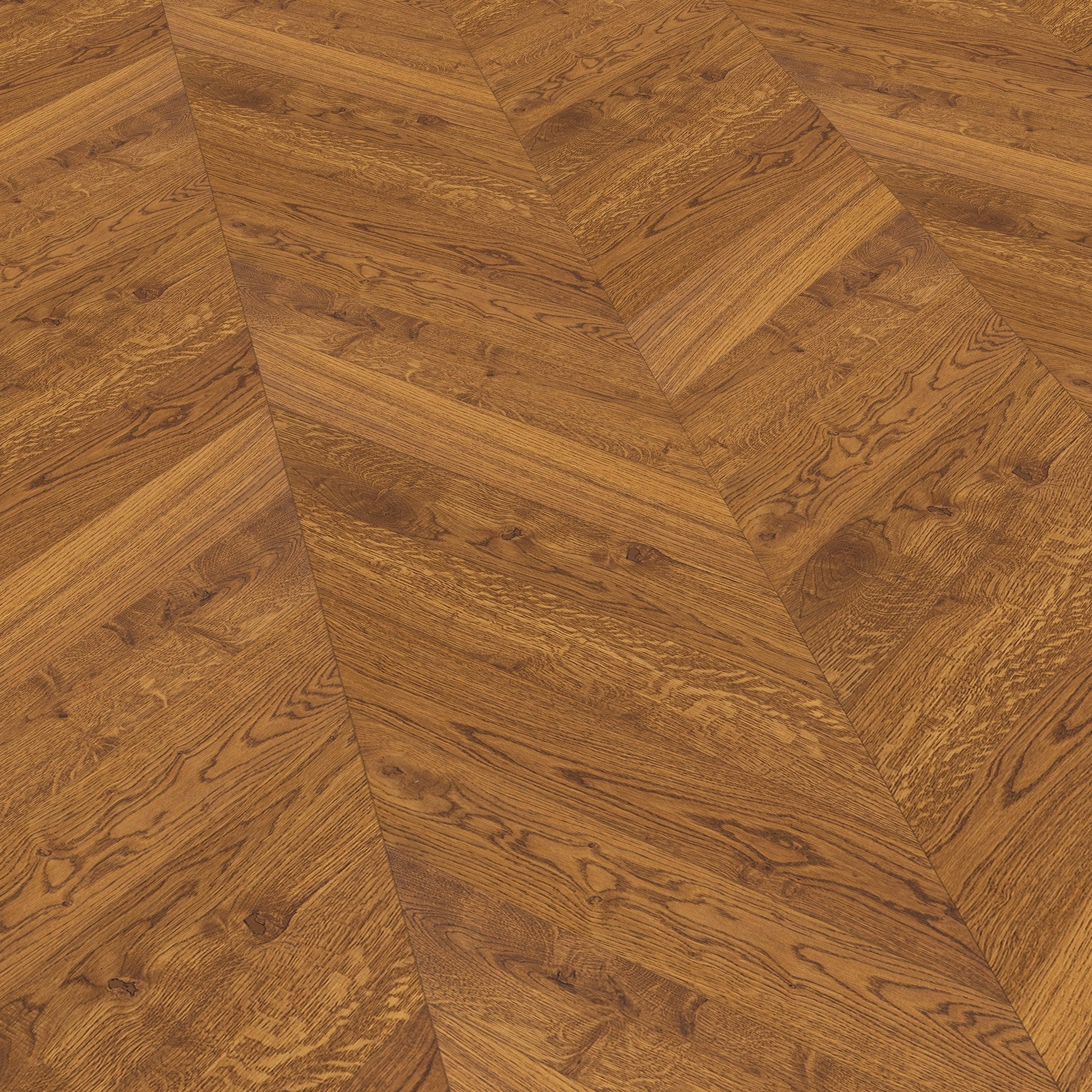 Honey Oak - Chevron 15mm Matt UV lacquer Engineered Real Wood Flooring (108332)