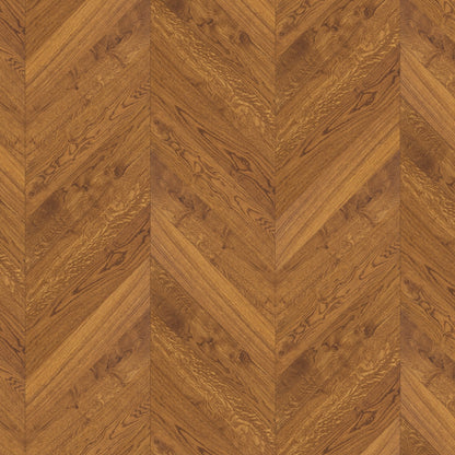 Honey Oak - Chevron 15mm Matt UV lacquer Engineered Real Wood Flooring (108332)