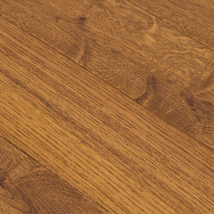 Honey Oak - Chevron 15mm Matt UV lacquer Engineered Real Wood Flooring (108332)