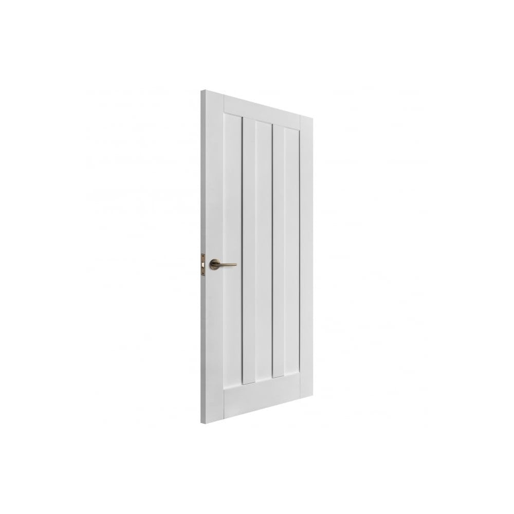White Internal Primed Ashton 3 Panel FD30 Fire Door (IWPASHFD)