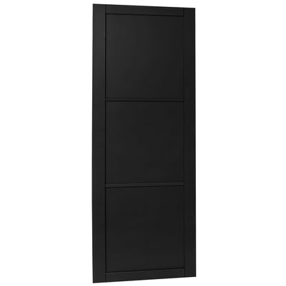 Graphite Black Internal Fully Finished Industrial Studio 3 Panel Door (108312)