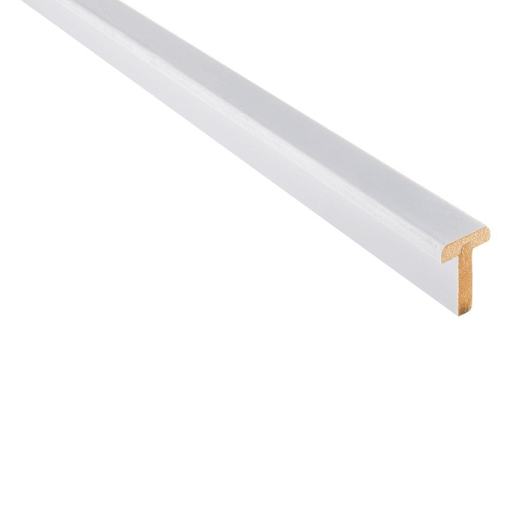 White Primed T-Lipping 35mm (115594)