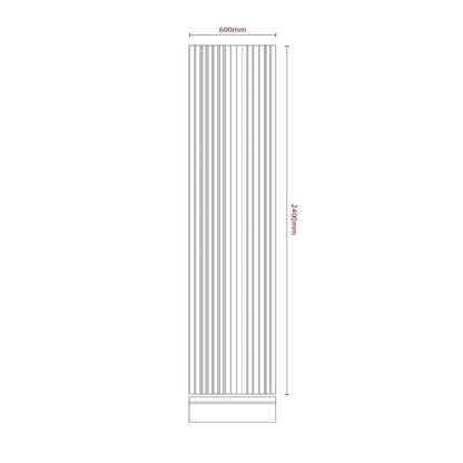 Light Grey - Immersive Acoustic 21mm Fully Finished Wall Panelling (116636)