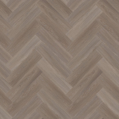 Weathered Oak - Lifestyle SPC Herringbone 5.5mm Rigid Core Vinyl Flooring (116793)