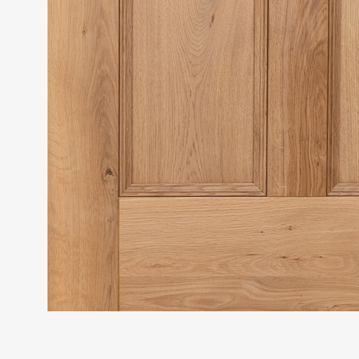 Rustic Oak Internal Fully Finished Victorian 4 Panel Door (118970)