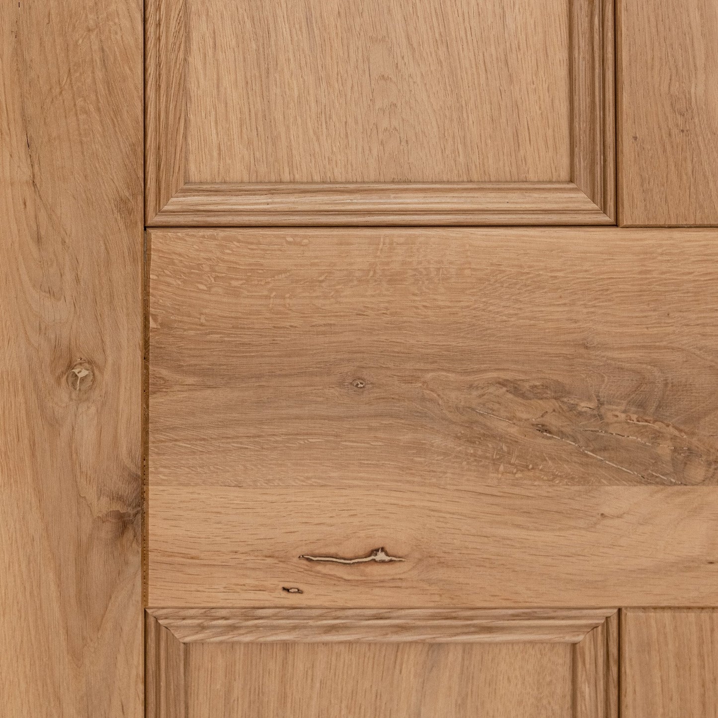 Rustic Oak Internal Fully Finished Victorian 4 Panel Door (118970)