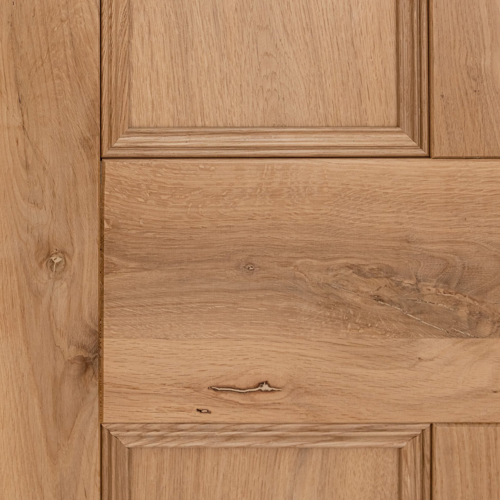 Rustic Oak Internal Fully Finished Victorian 4 Panel Door (118970)