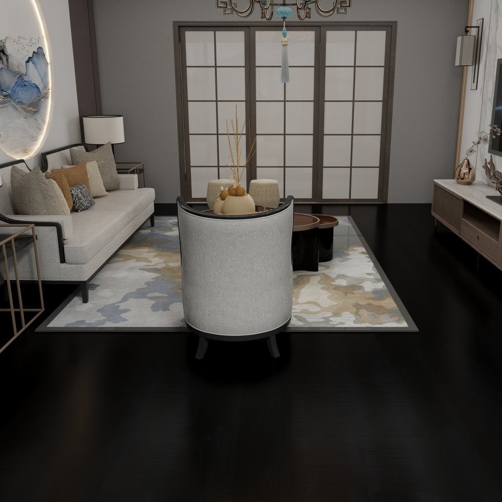 Liberty Floors | 5mm Luxury Carbon Oak Engineered Sample - SKU-305103 - SPC-LSP-006