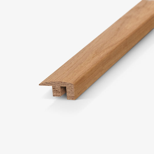 Solid Oak - 900mm Satin Lacquered End Profile Door Bar (118980)