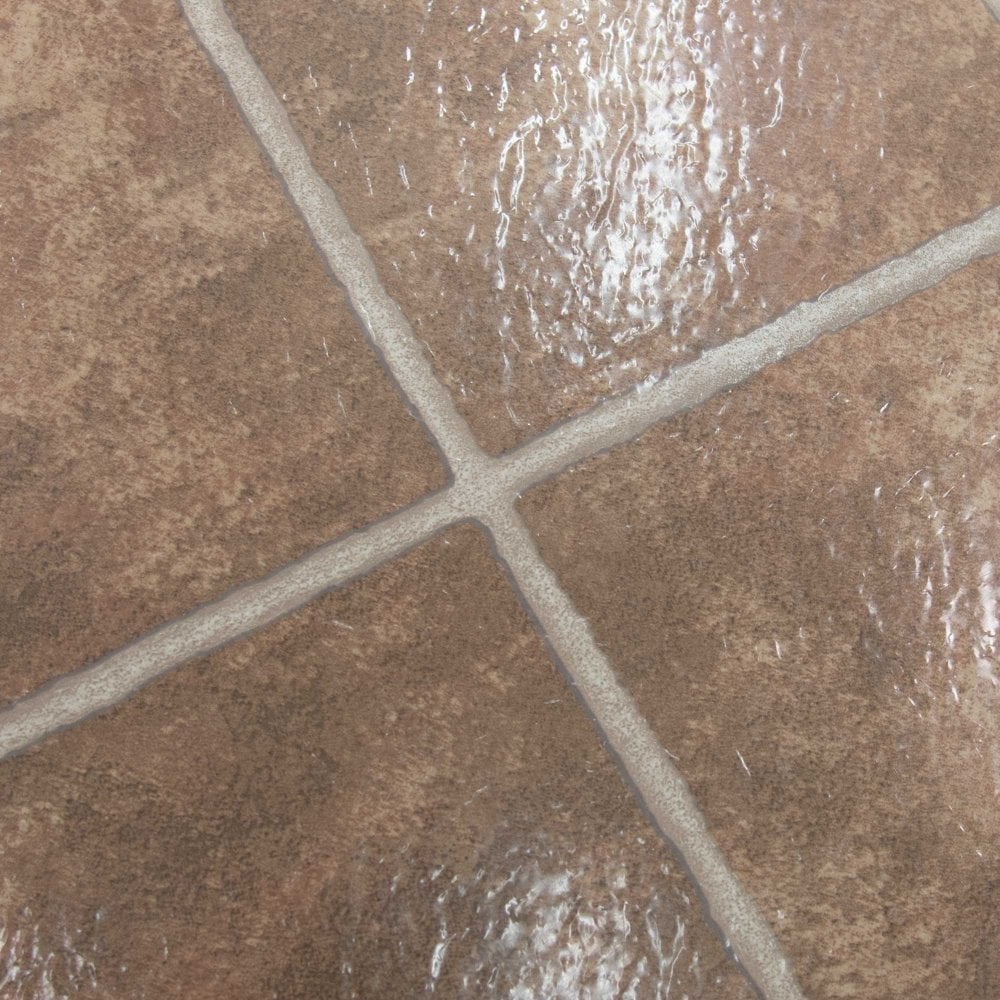 Light Stone - Valm 1.5mm Self-Adhesive Vinyl Tile Flooring (119118)