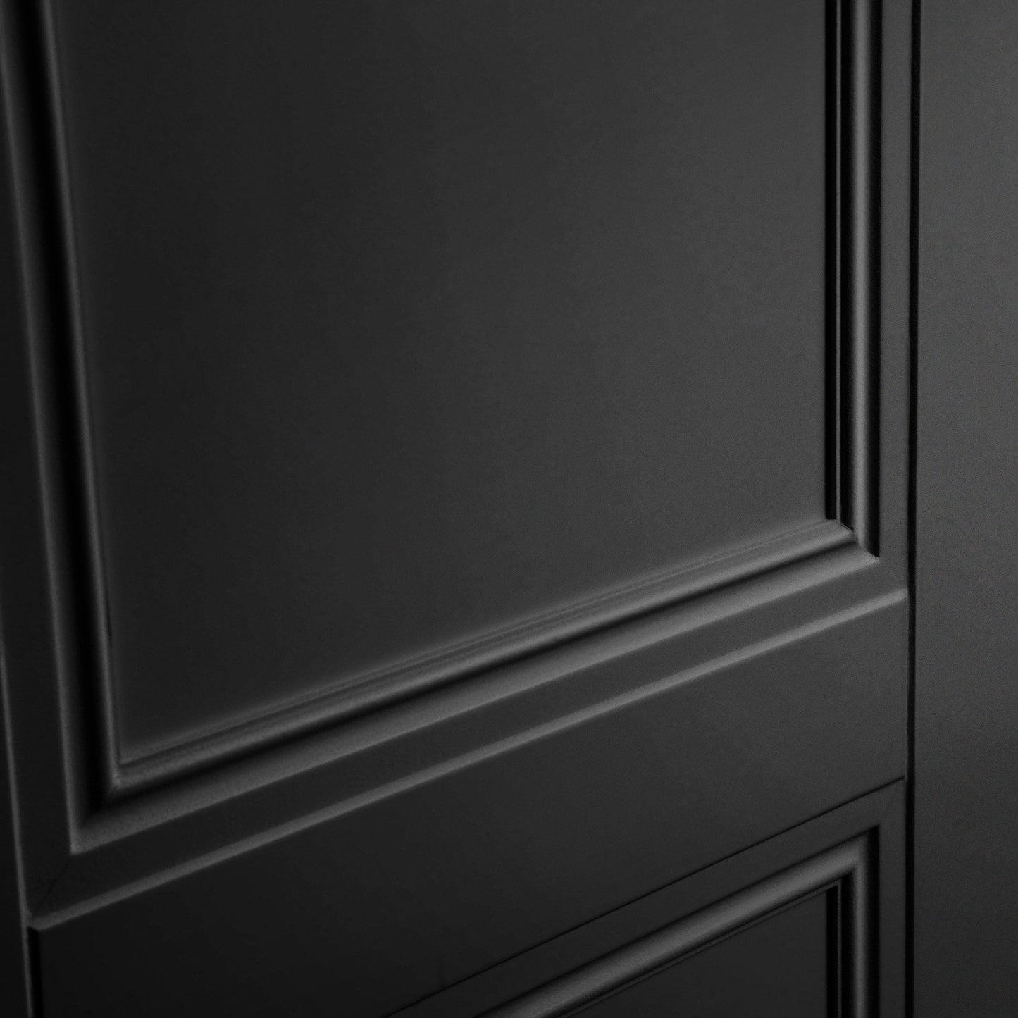 Black Internal Fully Finished Elegance Henley 3 Panel FD30 Fire Door (117827)