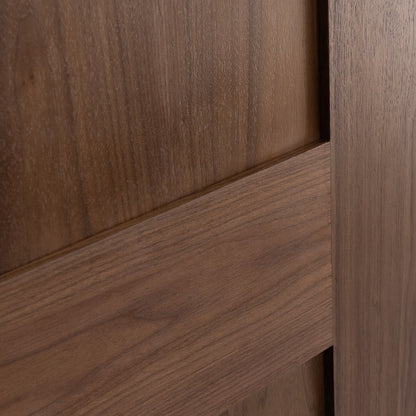 Internal Walnut  Fully Finished DX FD30 Fire Door (117095)