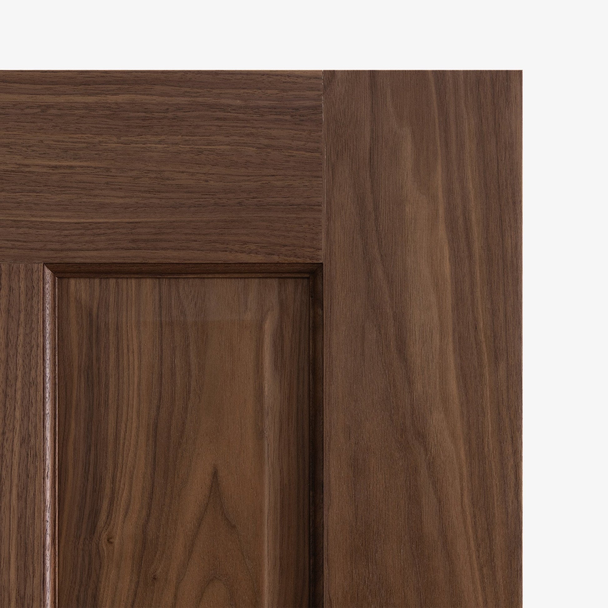 Internal Walnut  Fully Finished 4 Panel Victorian Door (117102)