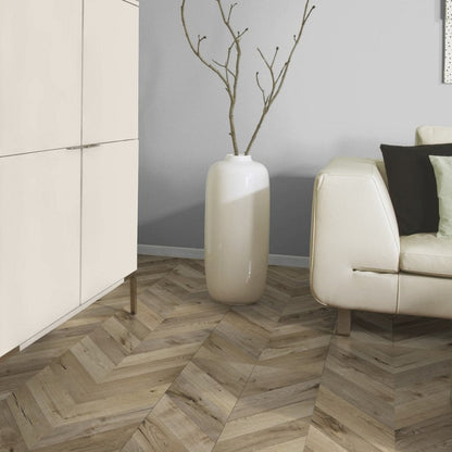 Fortress Rochester - Chevron Parquet 8mm Laminate Flooring (120325)