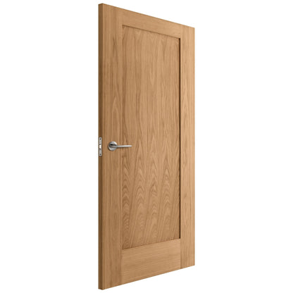 Oak Internal Unfinished Pattern 10 1 Panel Made-to-Measure Door (120466)