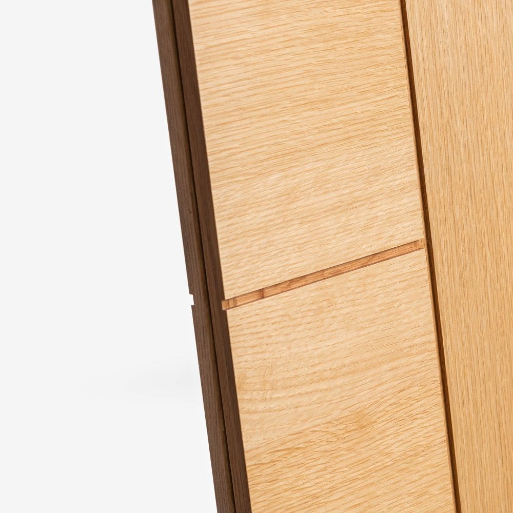 Oak Internal Fully Finished Pedrena 1 Light Clear Glass Made-to-Measure Door (120484)