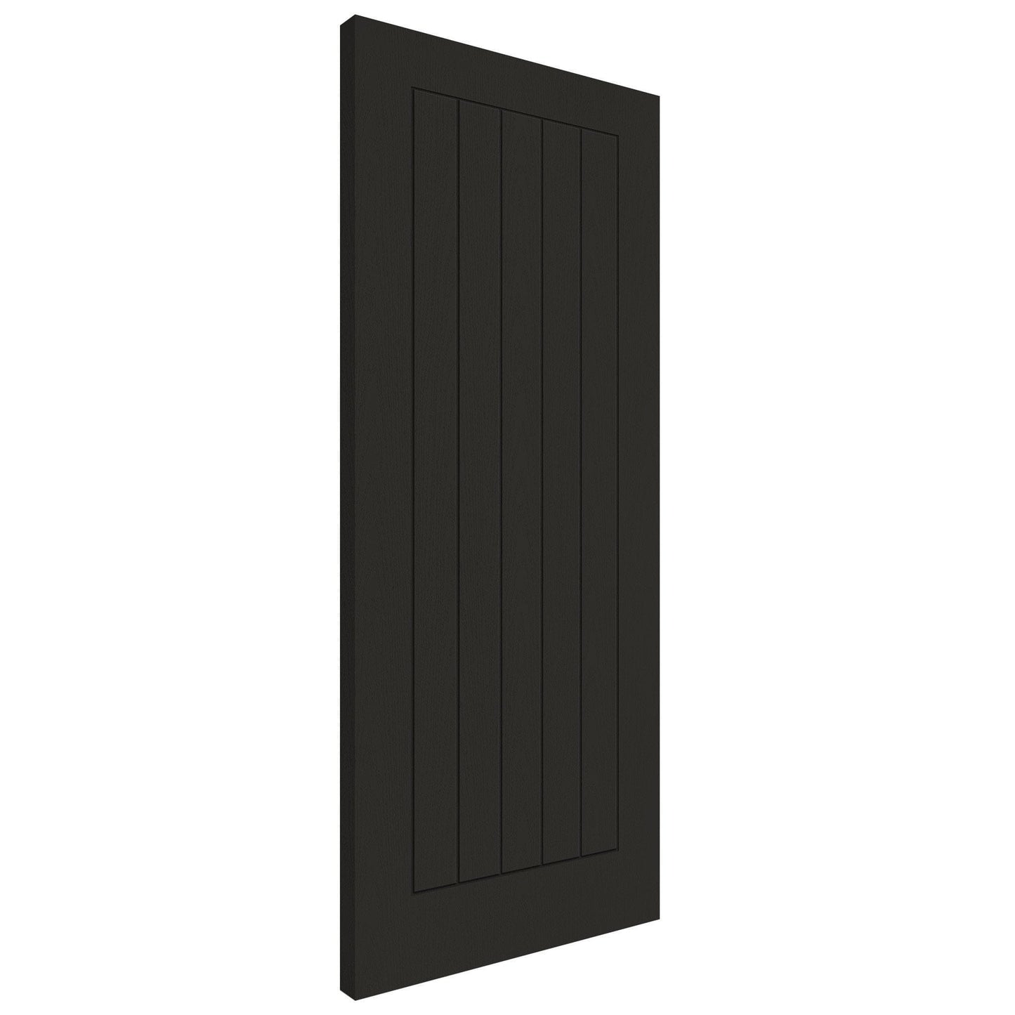 Black Internal Fully Finished Oak Farley Made-to-Measure Door (120489)