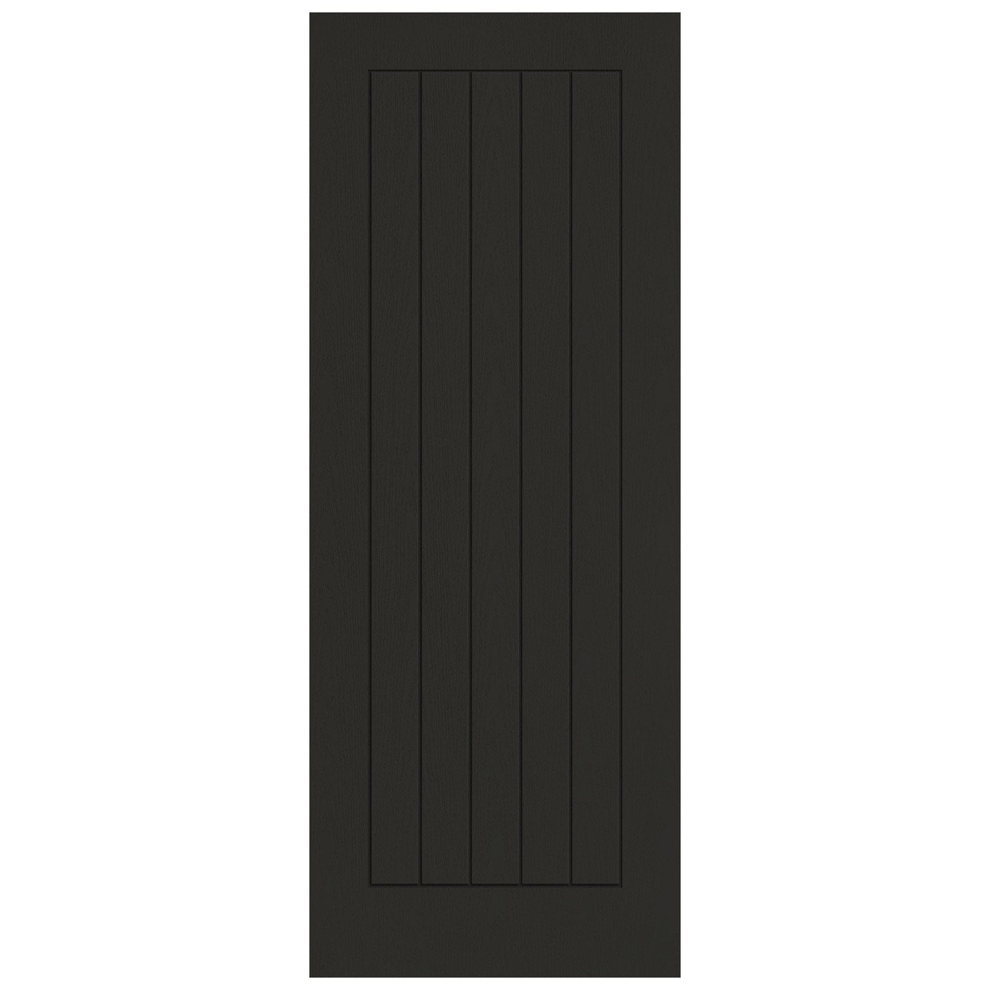 Black Internal Fully Finished Oak Farley Made-to-Measure Door (120489)