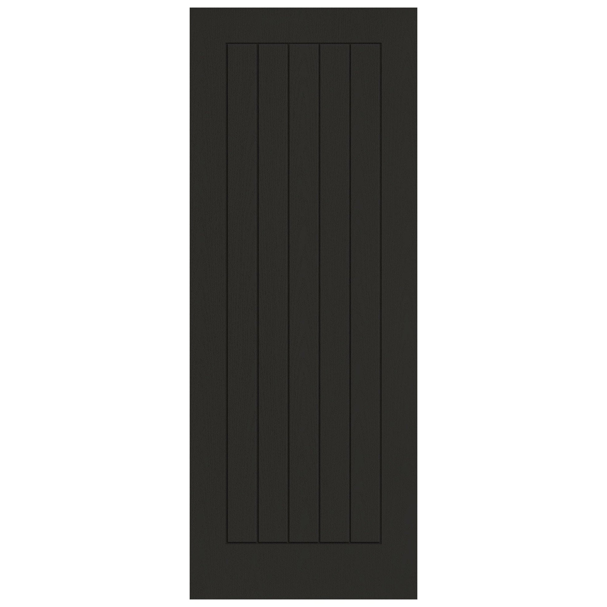 Black Internal Fully Finished Oak Farley Made-to-Measure Door (120489)