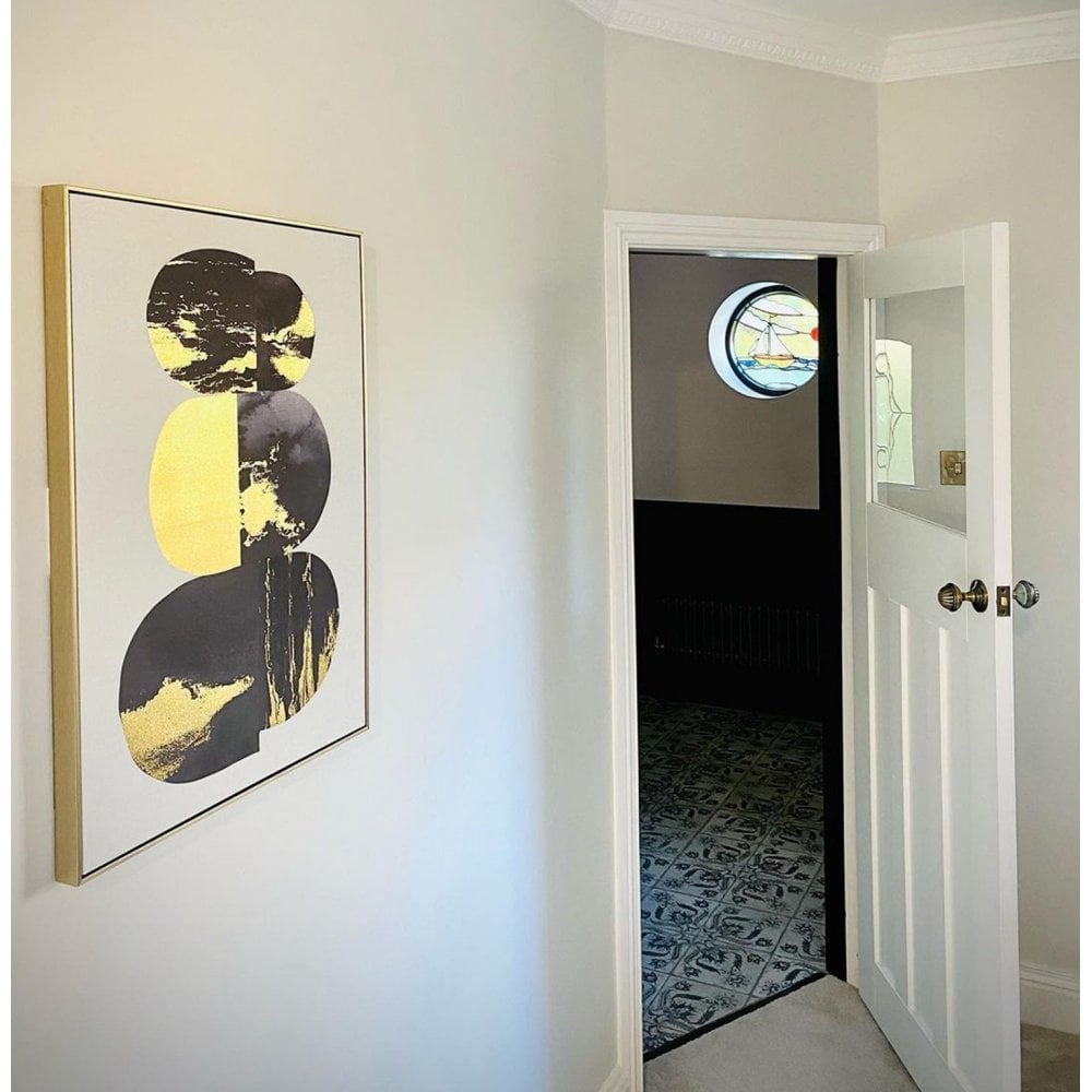 White Internal Primed DX 1930's Clear Glass Made-to-Measure Door (120494)