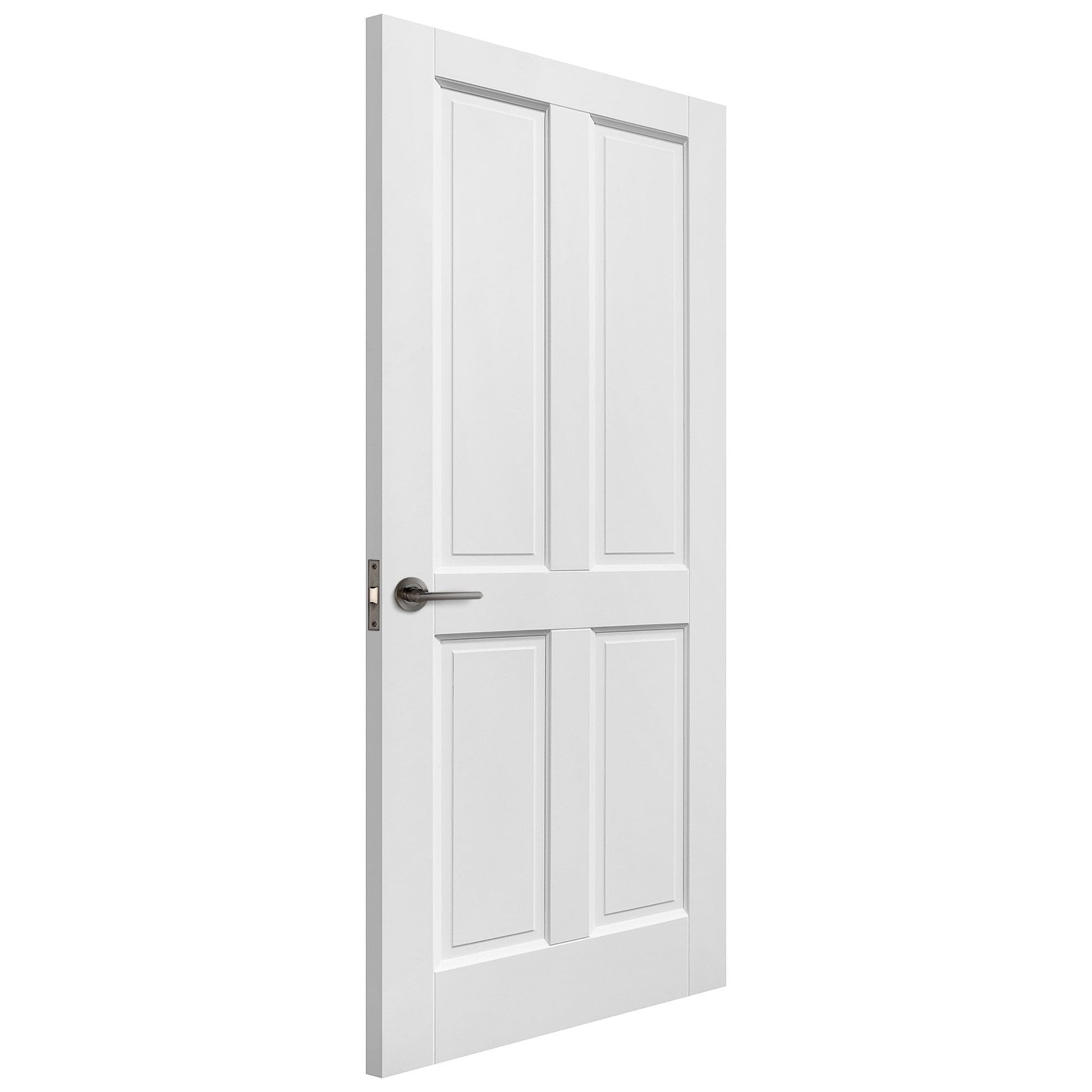 White Internal Primed Berkeley 4 Panel Made-to-Measure Door (120503)