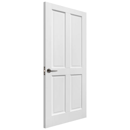 White Internal Primed Berkeley 4 Panel Made-to-Measure Door (120503)