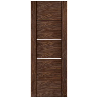 Walnut Internal Fully Finished Venice 5 Panel Made-to-Measure Door (120552)