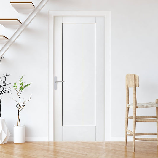 White Internal Primed Pattern 10 1 Panel Made-to-Measure Door (120518)