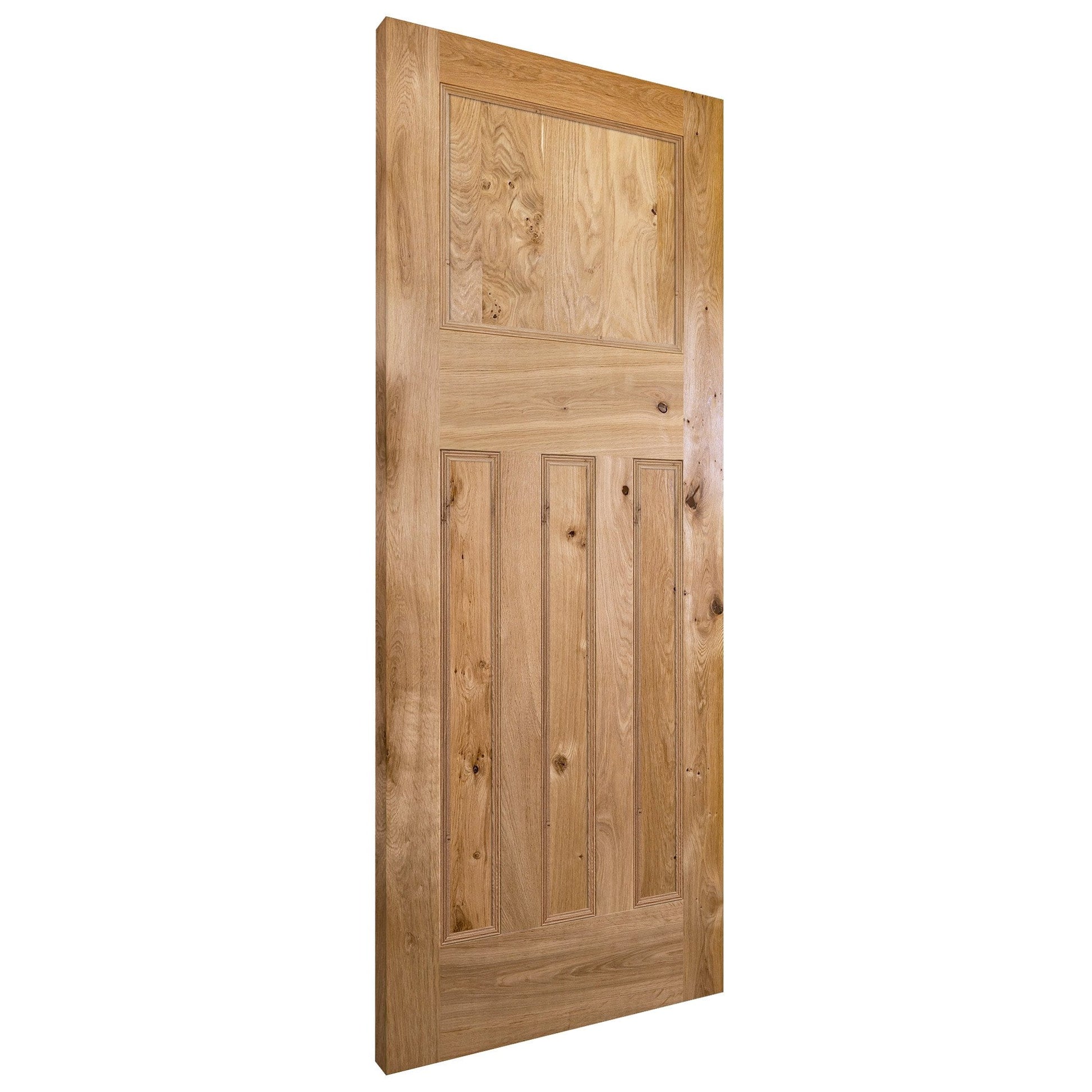 Internal Rustic Oak Fully Finished 1930's DX Door (119848)