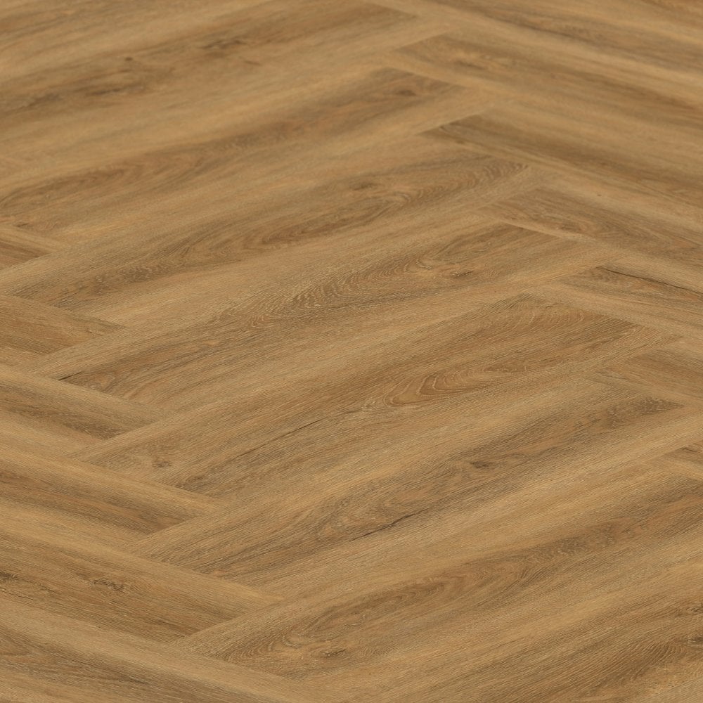 Liberty Floors | 5.5mm Herringbone Cottage Oak Engineered Sample - SKU-307816 - SPC-HB-007