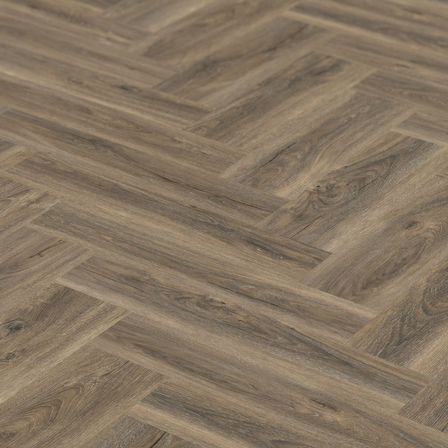 Signature Oak - Lifestyle SPC Herringbone 5.5mm Rigid Core Vinyl Flooring (119870)
