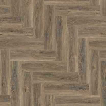 Signature Oak - Lifestyle SPC Herringbone 5.5mm Rigid Core Vinyl Flooring (119870)
