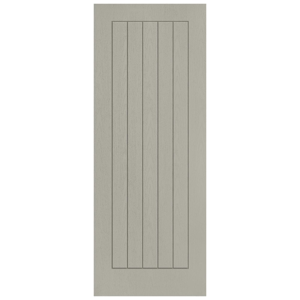 Silk Grey Internal Fully Finished Cottage Door (120413)