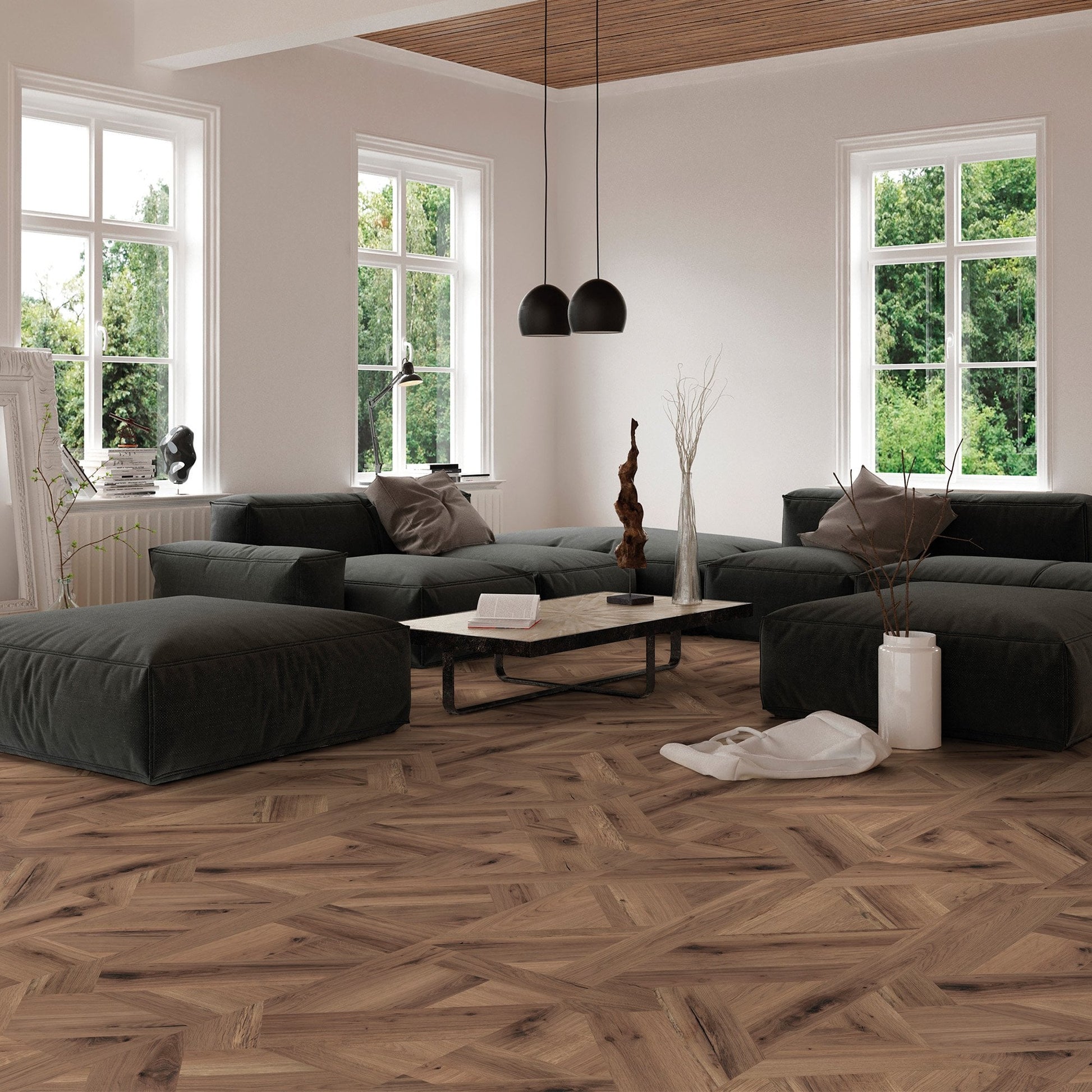 Vittorio - Aqua Pro Oak Milano Water-Resistant 8mm Laminate Flooring (121463)