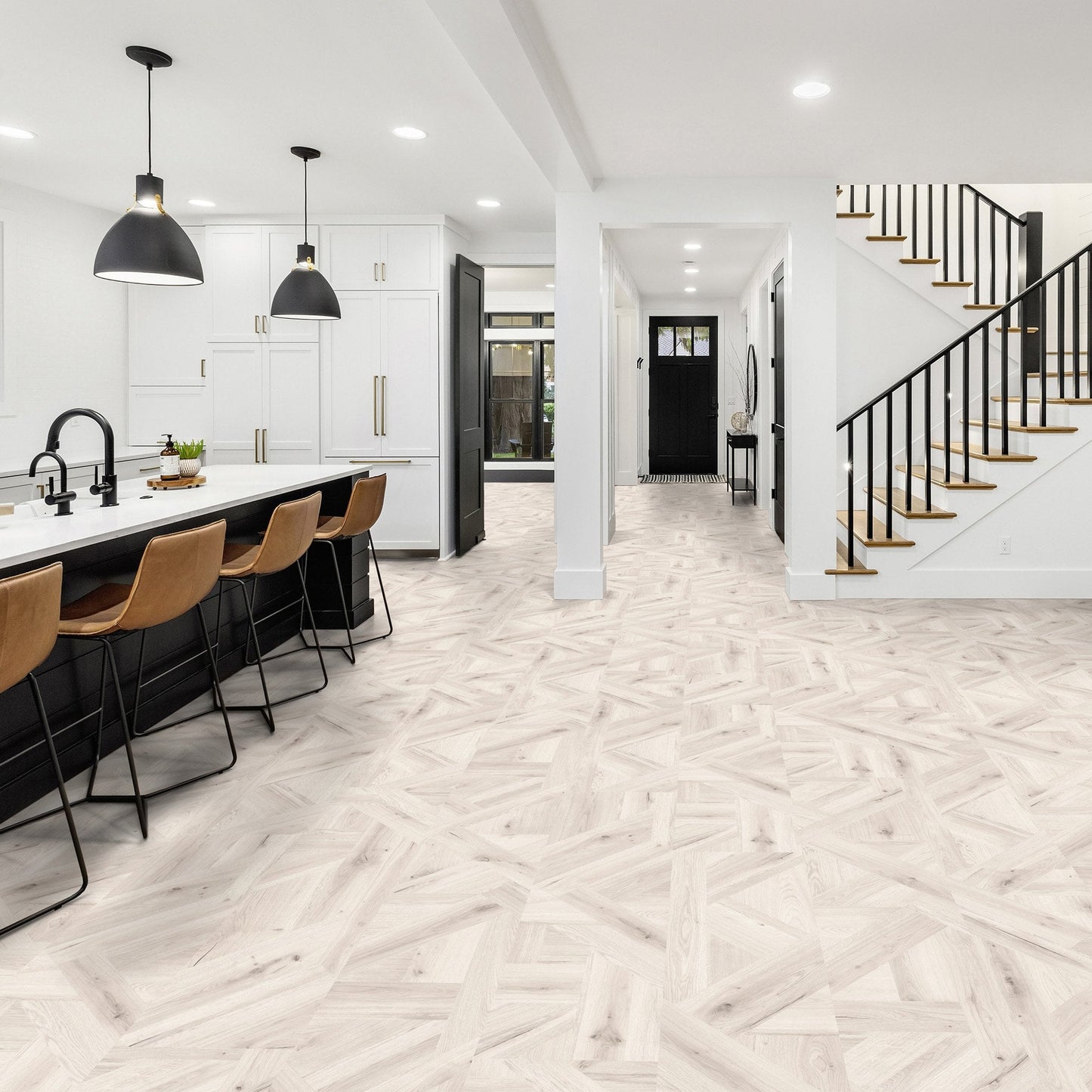 Timido - Aqua Pro Oak Milano Water-Resistant 8mm Laminate Flooring (121462)