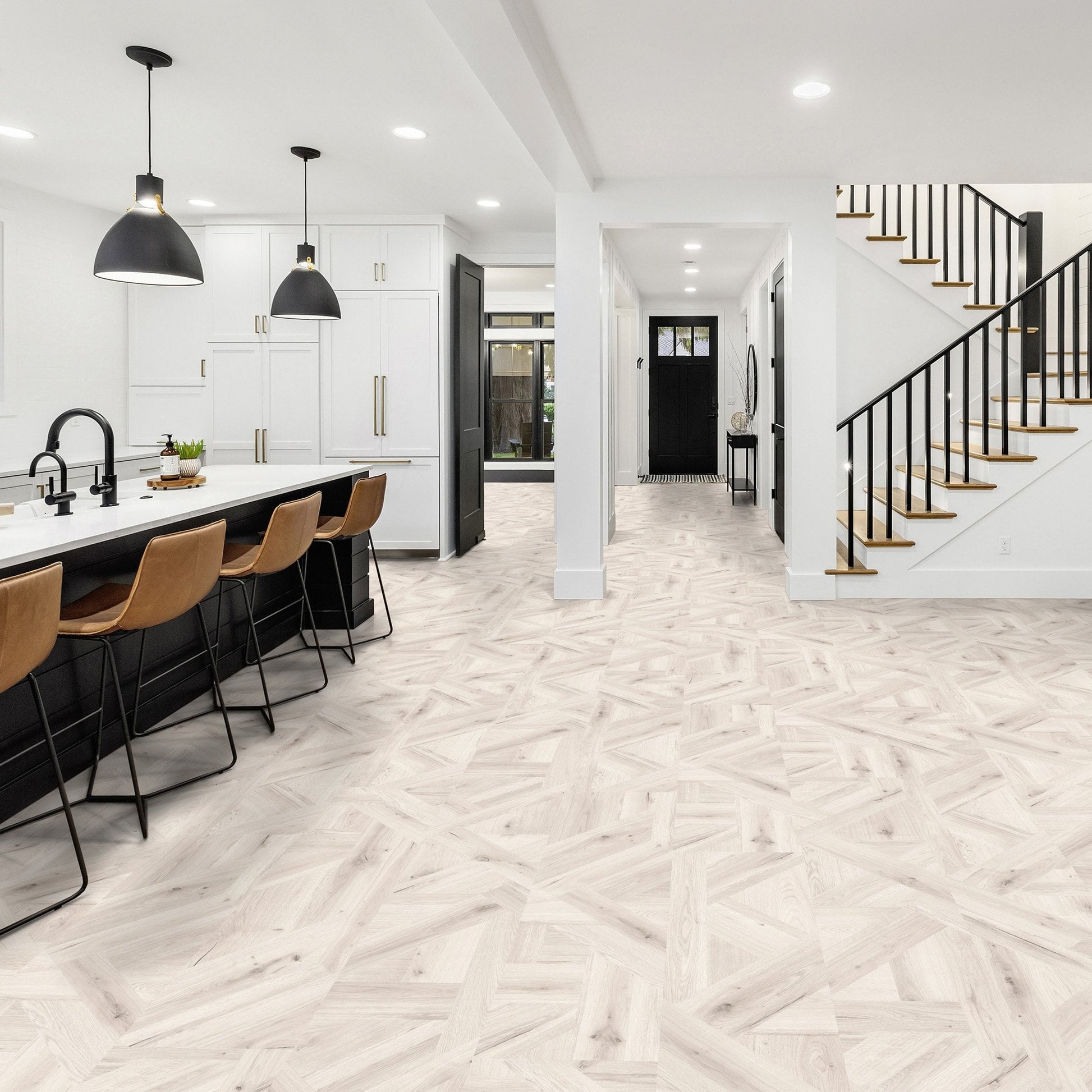 Timido - Aqua Pro Oak Milano Water-Resistant 8mm Laminate Flooring (121462)