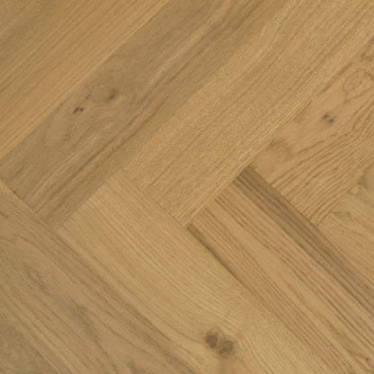 Country Oak Herringbone - HydroShield Waterproof Real Wood Flooring (120852)