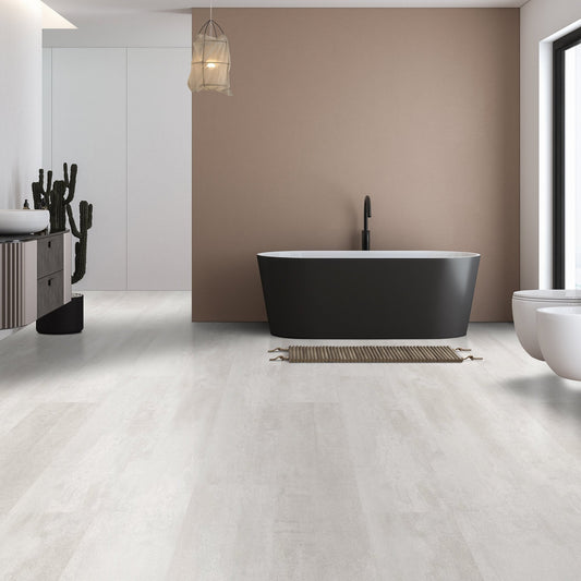 Art Opal Grey - Aqua Pro Concrete Water-Resistant 8mm Laminate Flooring (121455)