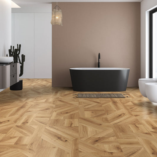 Reale - Aqua Pro Oak Milano Water-Resistant 8mm Laminate Flooring (121461)