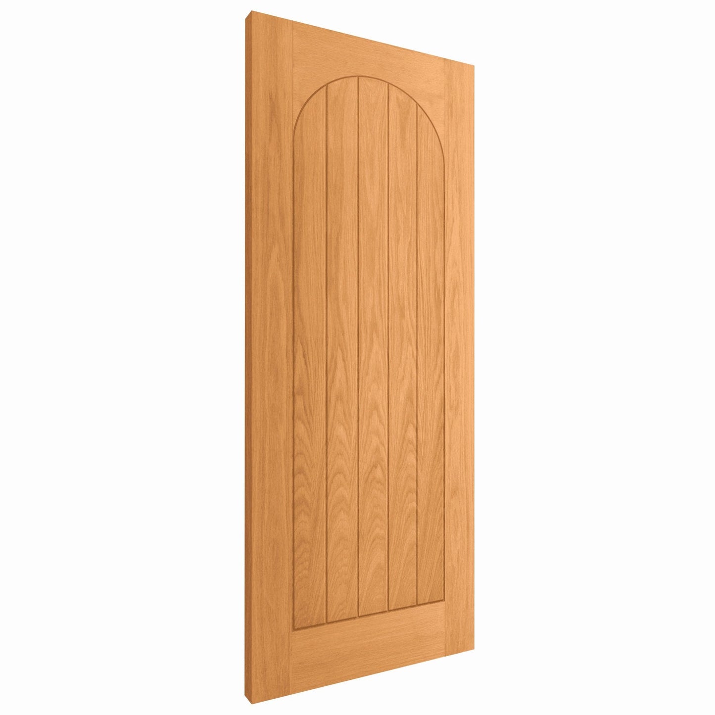 Oak Internal Fully Finished Farley Arched Square Top Door (122071)