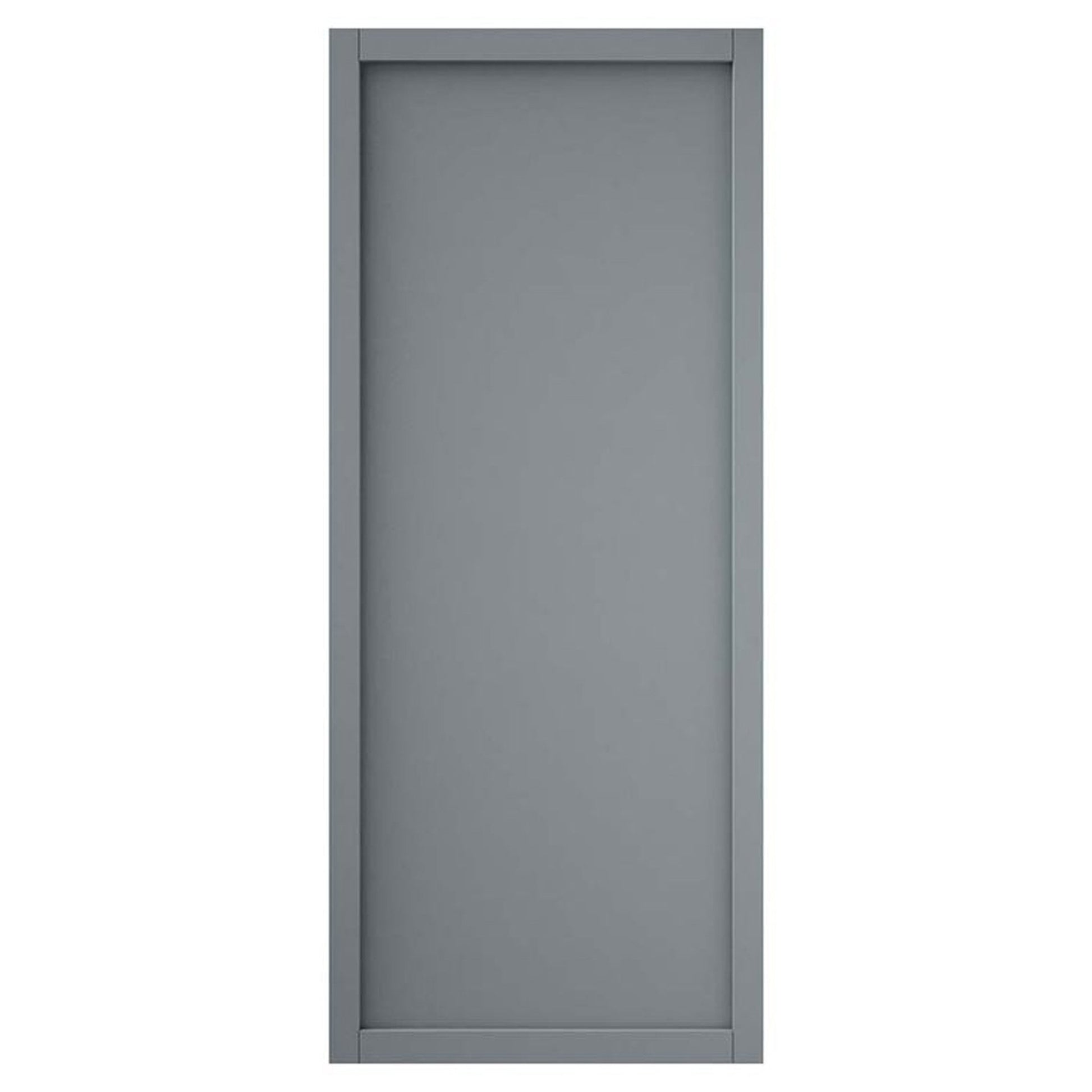 Matt Grey Internal Fully Finished 1 Panel Gris Slim Line Shaker Door (121675)