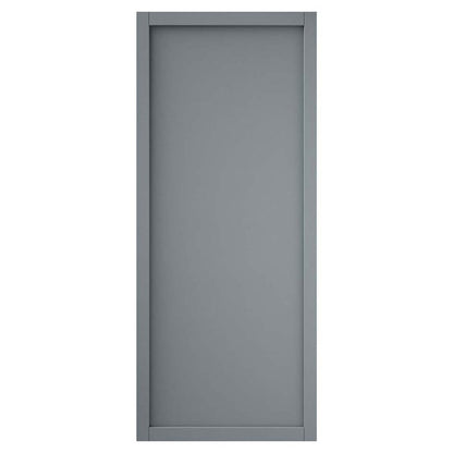 Matt Grey Internal Fully Finished 1 Panel Gris Slim Line Shaker Door (121675)